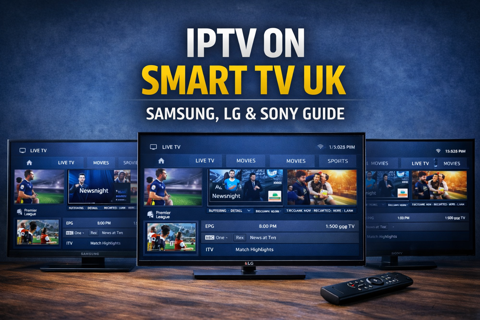 IPTV on Smart TV UK