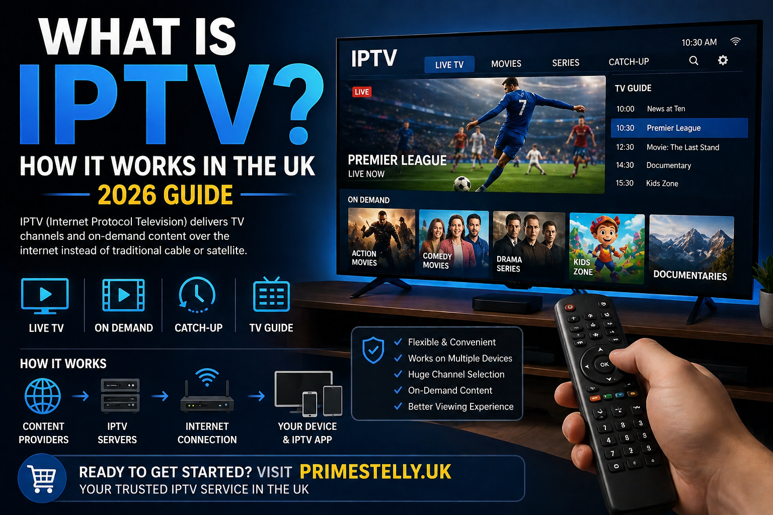 what is IPTV UK