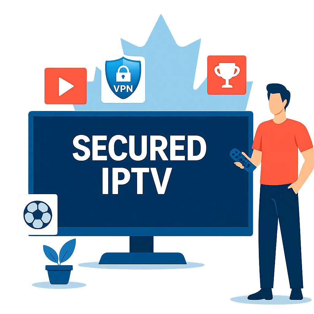 iptv with secured vpn